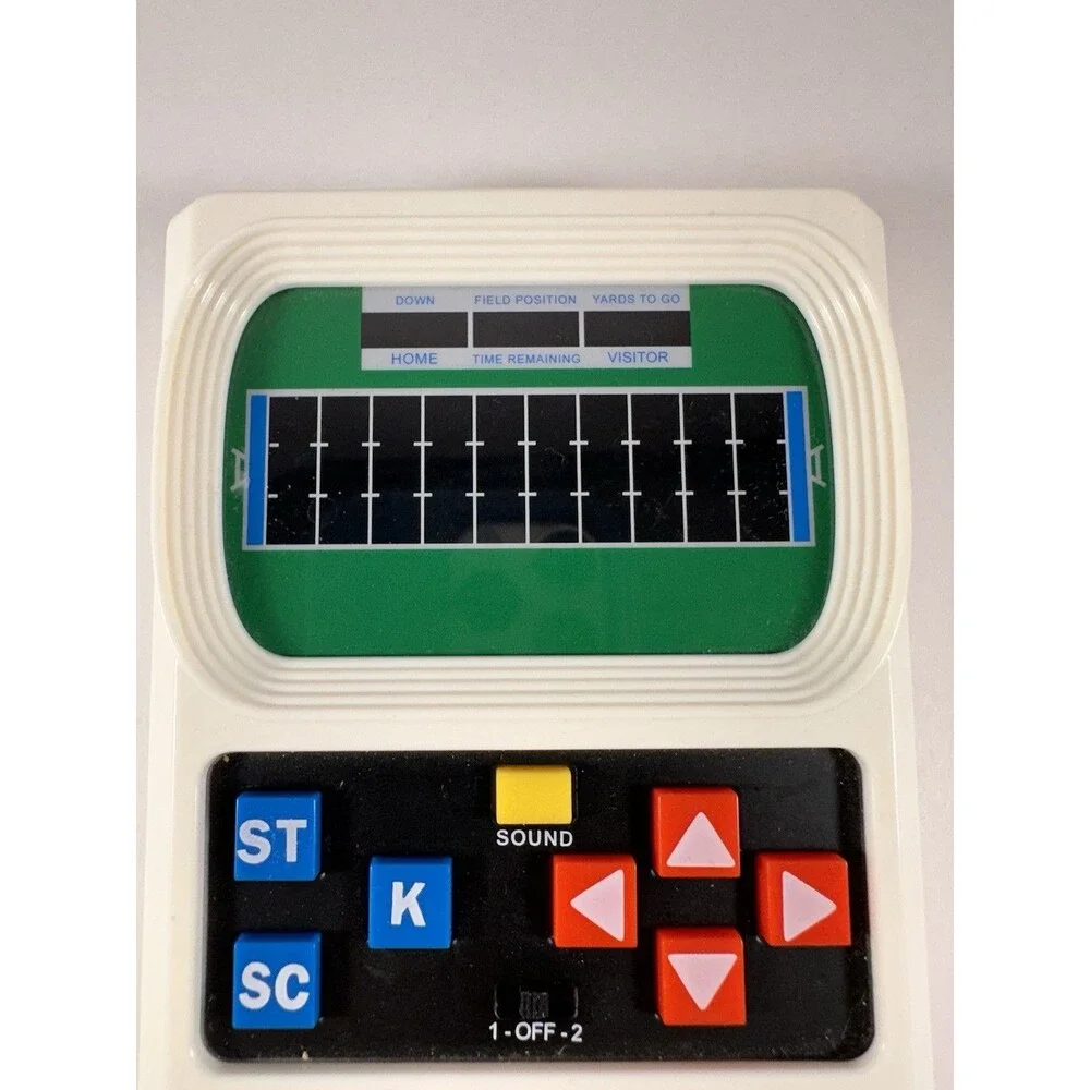 Vintage Mattel Electronic Football Handheld Game Tested Works